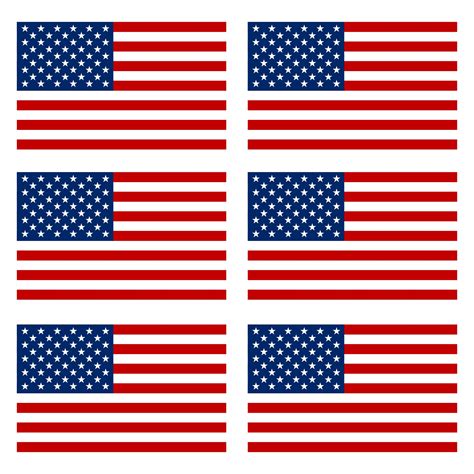 Printable Usa Flag